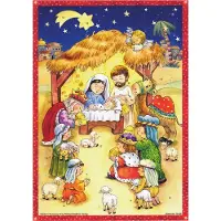 Richard Sellmer Verlag Adventskalender "An der Krippe"