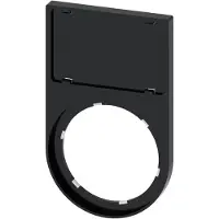 Siemens SIRIUS ACT Etikettenhalter 17.5x27mm Schwarz - 3SU19000AS100AA0 [10 Stück]