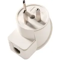 Kaiser Martin USA Stecker 15 Amp 2 Pole Polarisiert Weiß - 870/WS