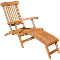 Lestix International Gartenliege Imperia Teak Massivholz von Teako Design