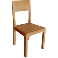 Lestix International Küchenstuhl Konga aus Teakholz von Teako Design