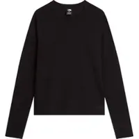 The North Face Womens Golden Ridge Ribbed Long Sleeve Tee tnf black (JK3) M