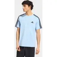 Adidas - Essentials Single Jersey Left Chest Branded Tee - T-Shirt Gr M blau