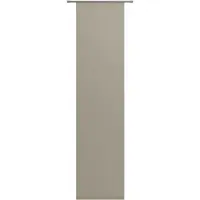 Neutex For You! Schiebegardine NEUTEX FOR YOU "Galena Uni" Gr. 2, grau (taupe, grau), B:57cm H:175cm, Polyester, Gardinen, Schiebegardine, inkl. Befestigungszubehör, Breite: 57 cm