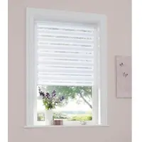 Otto Home Doppelrollo "MARANO" Gr. 2, weiß, B:50cm H:150cm, Polyester, Rollos, Doppelrollo, Rollo, Fixmaß, Bestseller mit Klemmträgern, für Fenster & Tür