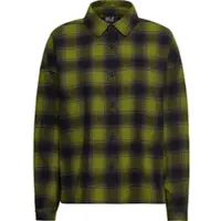 Jack Wolfskin Baja Flannel Shirt W check dark navy / sheer plum (T0598) M