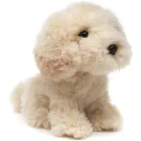 Uni Toys Uni-Toys - Cockapoo, sitzend - 18 cm (Höhe) - Plüsch-Hund - Plüschtier, Kuscheltier – Cockapoo (18 Cm)