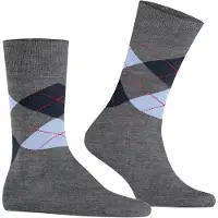 Burlington Herren Socken Manchester 21088-3615 40-46 - Concrete Mel. - 40-46