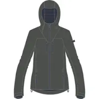 CMP Woman Ski Ski Jacket FIX Hood jungle (F902) 42