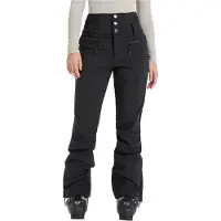 Roxy Snowboardhose "Rising High 15K", Damen, Gr. M, Normalgrößen, schwarz, Obermaterial: 49% Polyester, 39% Polyester, 12% Elasthan., Hosen Snowboardhose