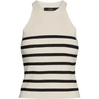 Vero Moda Stricktop "VMSABA RIB SL O-NECK TOP GA NOOS"