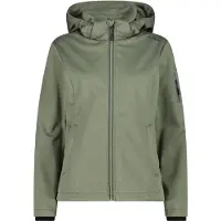 CMP - Women's Jacket Zip Hood 39A5006M - Softshelljacke Gr 38 oliv