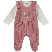 Sterntaler Nicki-Strampler-Set Esel Emmi, rosa, 56