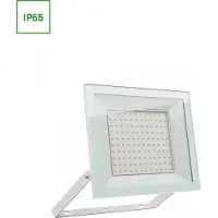 Spectrum NOCTIS LUX 4 LED Fluter Außenleuchte 100W IP65 3000K Weiß