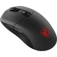 MSI VERSA 300, rechts, Optisch, RF Wireless + Bluetooth + USB Type-C, 8000 DPI, 1 ms, Schwarz