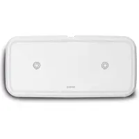 ZENS Dual Fast Wireless Charger - Kabelloses Ladegerät - 10 Watt - Weiß