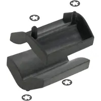 VAR Set Of 2 Rubber Clamp Covers Werkzeug