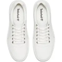 Timberland für Herren. TB0A6GBHEM21 Maple Grove Ledersneaker weiß (40), Wohnung, Schnürsenkel, Lässig