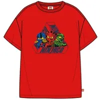 LEGO kidswear LWTAJ 602 - T-shirt Short Sleeve red (349) 140