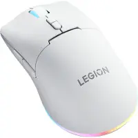 Lenovo Legion M220, Beidhändig, Optisch, RF Wireless + Bluetooth + USB Type-C, 5000 DPI, Weiß
