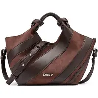 DKNY für Damen. R63EMM60 Kleine braune Tasche Paula (OSFA), Lässig, Polyurethan
