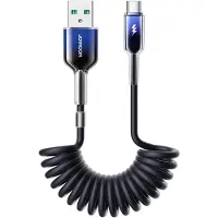JOYROOM S-A43_AC, 1,2 m, USB A, USB C, USB 2.0, 0,48 Gbit/s, Schwarz