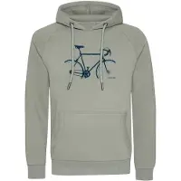 GreenBomb - Bike Crop Trek - Hoodie Gr S grau