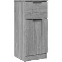vidaXL Sideboard Grau Sonoma 30x30x70 cm Holzwerkstoff