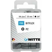 Witte Pz 1 Bitflex Kreuzschlitz-bit-set 25 Stücke