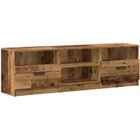 vidaXL TV-Schrank Altholz-Optik 150x33,5x45 cm Holzwerkstoff