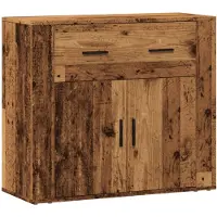 vidaXL Sideboard Altholz-Optik 80x33x70 cm Holzwerkstoff