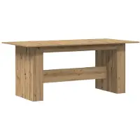 vidaXL Esstisch Artisan-Eiche 180x90x76 cm Holzwerkstoff