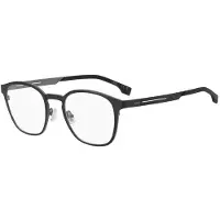 HUGO BOSS BOSS 2000 51/22/136.7 Brille Matte schwarze Ruthenium Metallrahmen HERREN BOSS 2000