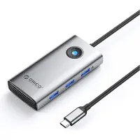 ORICO PW11 6-in-1 USB-C Dockingstation (3x USB-A 3.0, 1x USB-C PD 100W