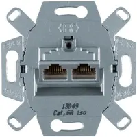 Hager WDF410862 UAE-Steckdose 8/8-polig geschirmt Cat.6A, Modul-Einsatz UP - 10 Stück
