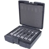 Ks Tools 1/2" Torx-E-Stecknuss-Satz, 6-tlg, E10-E20 - 911.4450