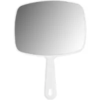 OEM Ergonomische Kappersspiegel mit Rechteckspiegel und Vervormingsvrijer Handgriff für Kapsalons
