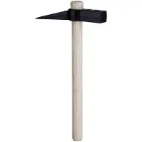 Markenlos Maurerhammer 600 g Rheinische Form nach DIN 5108