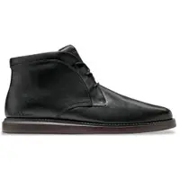Cole Haan für Herren. C45041 Grand Neoclassic Flexcraft Chukka Stiefeletten aus Leder in Schwarz (41), Wohnung, Schnürsenkel, Lässig