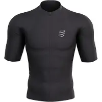 Compressport - Trail Racing Postural S/S Top - Laufshirt Gr XL grau/schwarz