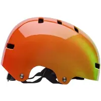Bell Kinderfahrradhelm Span Rt Plung Erdnuss BMX Orange S