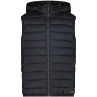 CMP MAN Padded Vest Snaps Hood antracite (U423) 52