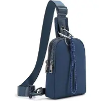 Benza Ibenzoa Wasserabweisender Crossbody-Rucksack aus Polyester – 25×20×10 cm, 650 g, wasserfester Reißverschluss, verstellbarer Schultergurt, Alltag & Outdoor