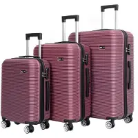 AGA Travel Kofferset MR4651 Dunkelrot