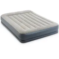 Markenlos Luftbett Queen Pillow Rest mit Fiber-Tech Technologie - 152 x 203 x 30 cm