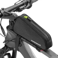 Markenlos Fahrradrahmentasche für Oberrohr - Geeignet für MTB und Rennräder - Schwarz 1,1L