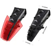 RockBros Wasserdichte Fahrradsatteltasche 10 l – schwarz