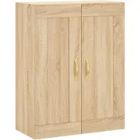 vidaXL Wandschrank Sonoma-Eiche 69,5x34x90 cm Holzwerkstoff