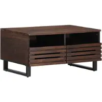 vidaXL Couchtisch Braun 80x55x40 cm Massivholz Mango