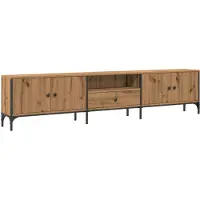 vidaXL TV-Schrank mit Schublade Artisan-Eiche 200x25x44 cm